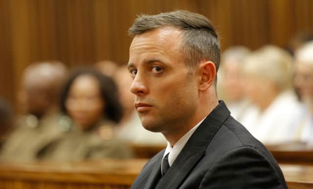 Oscar Pistorius, Olympic runner and convicted murderer, could be released from prison within days after shooting dead his girlfriend on Valentine's Day in 2013. (Photo: Getty Images)