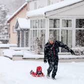 The Met Office has predicted that snow may fall across the UK in late November/early December 2023. Stock image by Getty.