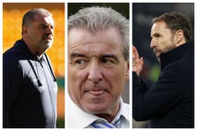 Tottenham manager Ange Postecoglou and England manager Gareth Southgate pay tribute to former England manager Terry Venables 