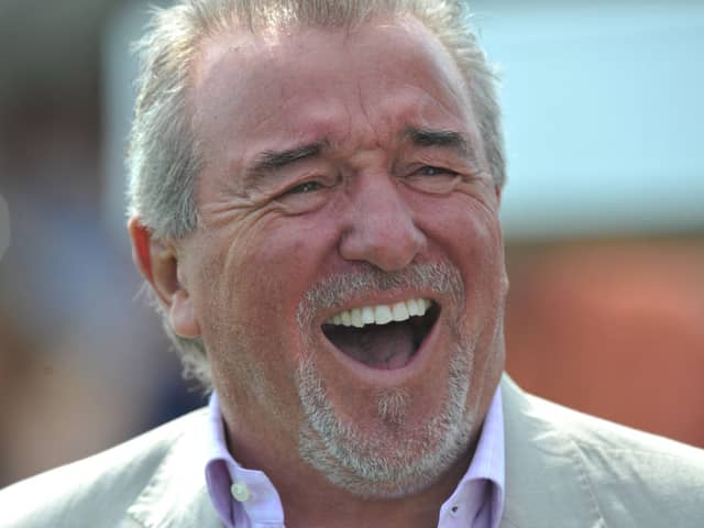The late Terry Venables was reportedly the owner of La Escondida in Alicante. Photograph by Getty
