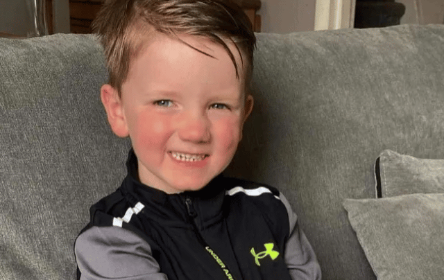 Five-year-old Kelan has died while on holiday in Egypt. 