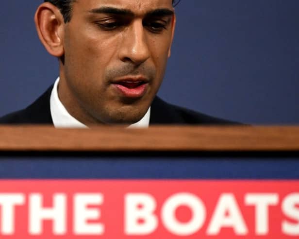 Rishi Sunak is feeling the heat from his backbenchers on immigration. Credit: Getty