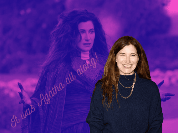 Fans of Agatha Harkness, played by Kathryn Hahn, might want to check out the Blu-Ray release of "Wandavision" for more information on the forthcoming Agatha-centric series (Credit: Marvel Studios/Getty)