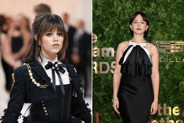 [L-R] Jenna Ortega and Cailee Spaeny have both been included in Forbes 30 Under 30 2024 celebrities list - who else joined them? (Credit: Getty Images)