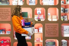 A customer browsing at Amazon's Second Chance Store (Photo: Amazon)