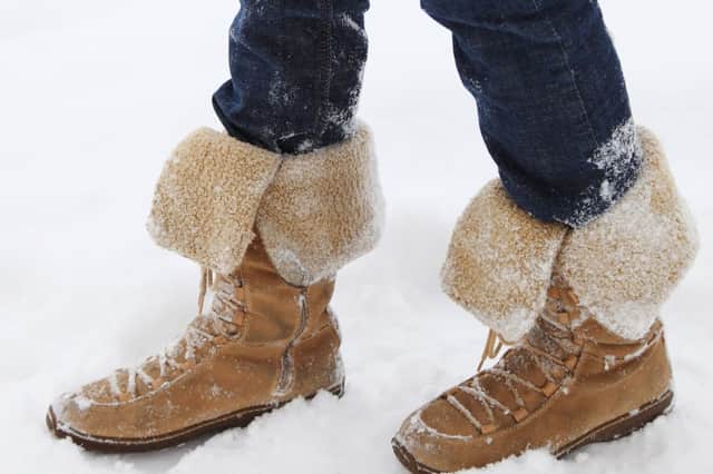 What are the best shoes to wear to avoid slipping on ice and snow? (Canva) 