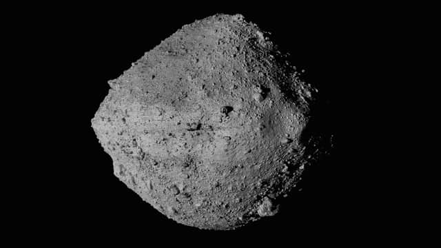 Asteroid Bennu seen from the Osiris-Rex spacecraft. (Image: Nasa)