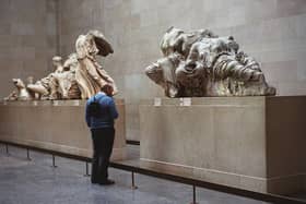 Sculptures which form part of the "Elgin Marbles", taken from the Parthenon in Athens, Greece almost two hundred years ago (Credit: Graham Barclay, BWP Media/Getty Images)