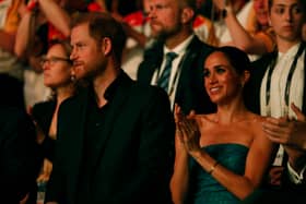 Omid Scobie, author of Endgame, has denied that a printing error which saw two royals named as those who questioned "how dark" Harry and Meghan's firstborn child would be was a publicity stunt for the book. Picture: AFP via Getty Images