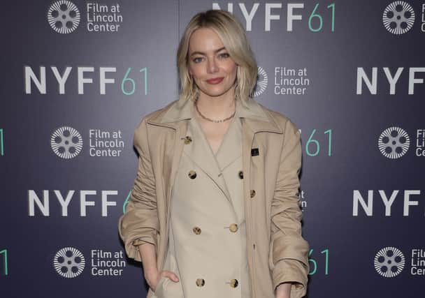 Emma Stone attends Bleat during the 61st New York Film Festival at Alice Tully Hall, Lincoln Center in New York City in October (Photo by Dimitrios Kambouris/Getty Images for FLC)