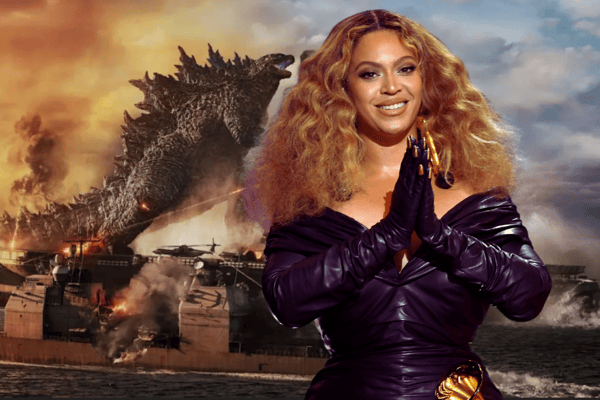 "Renaissance," the concert film by Beyonce, has opened at the top spot at the US Box Office this weekend - but it is Godzilla appearance that have box office analysts talking (Credit: Legacy Fillms/Getty)