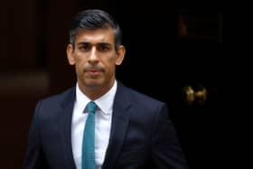 Rishi Sunak has urged the BBC to "cut its cloth" and "be realistic" with its TV licence fee amid higher cost of living. (Photo: Getty Images)