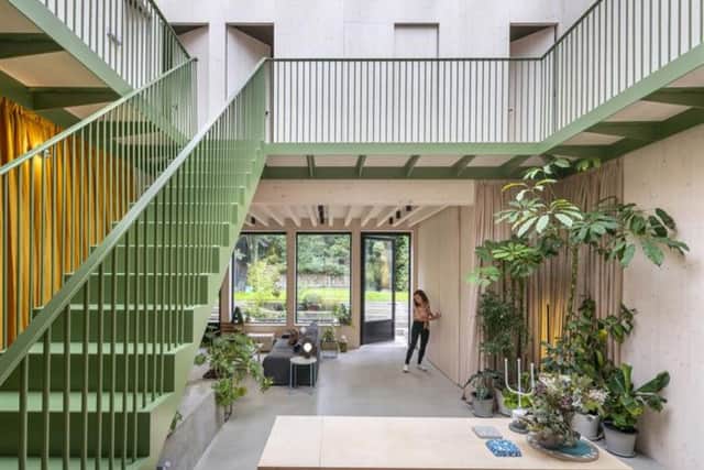 Inside Green House in Tottenham (RIBA/Kilian O'Sullivan)