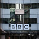 The BBC logo is seen at BBC Broadcasting House, London (Leon Neal/Getty Images)