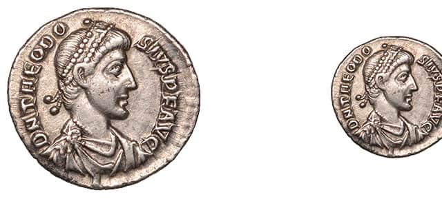 The Norfolk hoard of Roman coins from the 5th century AD (SWNS)