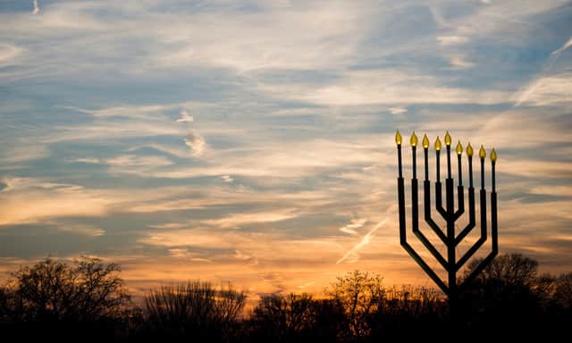 In 2023, Hanukkah begins on the evening of Thursday, December 7. Picture: ANDREW CABALLERO-REYNOLDS/AFP via Getty Images