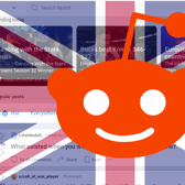 What have been the most popular subreddits and posts in the UK on "the community of communities," Reddit? (Credit: Reddit)
