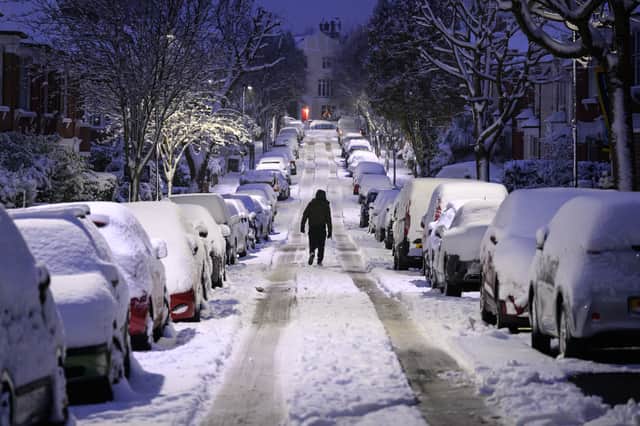 Snow and ice could be on its way on Christmas Day after the Met Office provided a huge new update on its forecast. (Credit: Getty Images)