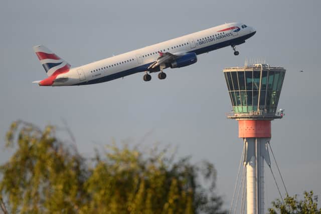 A British Airways flight full of passengers was 20ft away from colliding with a drone soon after taking off from Heathrow Airport. (Photo: Getty Images)