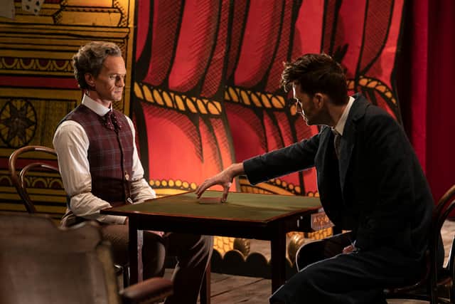 Neil Patrick Harris plays The Toymaker in The Giggle