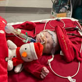Baby born with heart failure needs a transplant or he could die before Christmas. Picture: Newcastle Hospitals / SWNS
