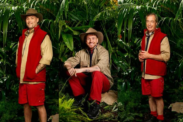 Tony Bellew, Sam Thompson, and Nigel Farage were the I'm A Celebrity 2023 finalists - and Sam was victorious