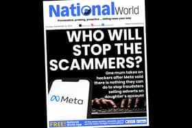 Mum takes action into her own hands after Meta claim there's nothing they can do to stop the scammers. Picture: NationalWorld