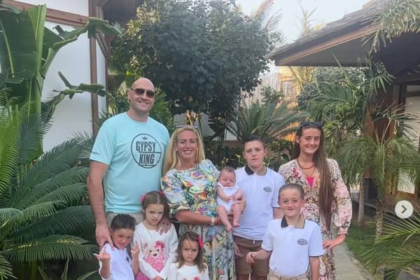 Tyson Fury ‘hints’ wife Paris Fury is pregnant with eighth child  in cryptic social media message (@parisfury1 on Instagram)