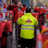 Royal Mail's six-day-a-week letter deliveries could be cut to three or five days per week after regulator Ofcom said that the service was "unsustainable". (Credit: Getty Images) 