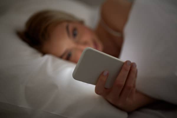 Blue light is a one-way ticket to a bad night's sleep. (Picture: Adobe Stock)
