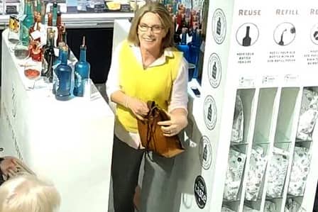 Police have released CCTV footage of Gaynor Lord, 55, whose belongings were found in Norwich park, before she went missing on Friday, December 8.
