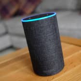 Amazon Echo smart speaker, as Information about King Charles III and the coronation along with facts about the year's top movies were among the most popular questions asked of Amazon virtual assistant Alexa in the UK over the last 12 months. Picture: Press Association