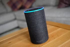 Amazon Echo smart speaker, as Information about King Charles III and the coronation along with facts about the year's top movies were among the most popular questions asked of Amazon virtual assistant Alexa in the UK over the last 12 months. Picture: Press Association
