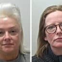 (left) Catherine Hudson, 54, of Coriander Close, Blackpool and Charlotte Wilmot, 48, of Bowland Crescent, Blackpool (right) were sentenced to a combined total of 10 years in prison at Preston Crown Court after being found guilty of multiple offences after trial in October.