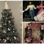 NationalWorld reporter Rochelle Barrand has been having a pink Christmas long before Barbie made it trendy. Pictured are some of her pink decorations. Photo by Rochelle Barrand.