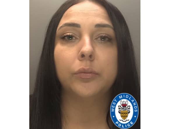 Carer Sofia Smith stole thousands of pounds from a disabled pensioner before splashing the cash on an 'extravagant' lifestyle. Picture: West Midlands Police / SWNS