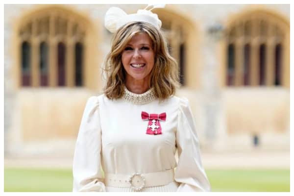 Kate Garraway is reportedly set to spend Christmas in hospital with husband Derek Draper after he suffered a heart attack. English broadcaster and journalist Kate Garraway poses with their medal after being appointed a Member of the Order of the British Empire (MBE), following an investiture ceremony at Windsor Castle, in Windsor on June 28, 2023. (Photo by Andrew Matthews / POOL / AFP) (Photo by ANDREW MATTHEWS/POOL/AFP via Getty Images)