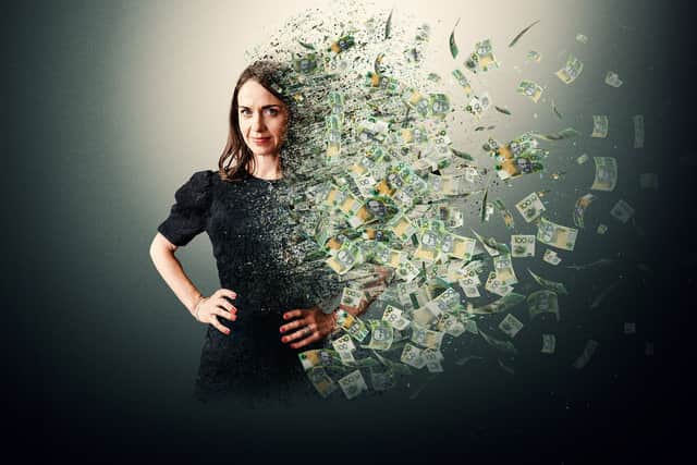 Kate Atkinson as Melissa Caddick in Vanishing Act