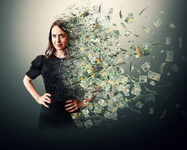 Kate Atkinson as Melissa Caddick in Vanishing Act