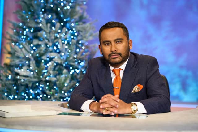 Amol Rajan hosts the University Challenge Christmas specials
