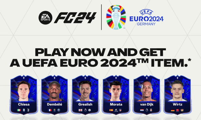 EA FC 24 has free Euro 2024 packs available (Image: @EASPORTSFC X)
