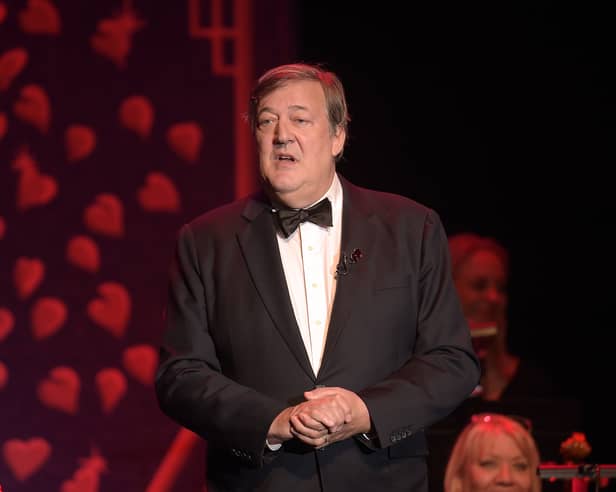 Stephen Fry has opened up about his prostate cancer diagnosis in a campaign video. Picture: Mike Marsland/Getty Images