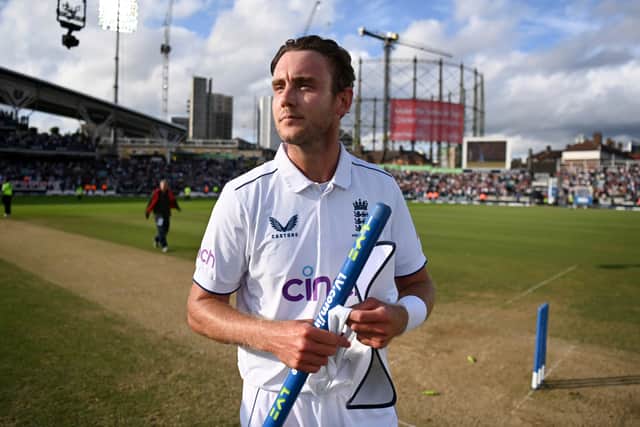 Stuart Broad ended his cricket career in style (Image: Getty Images)