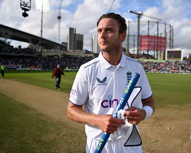 Stuart Broad ended his cricket career in style (Image: Getty Images)
