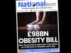 Obesity: cost of people being overweight in the UK is almost £100bn a year