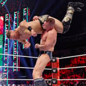 Gunther defended his WWE Intercontinental Championship against The Miz in the latest episode of WWE Raw - with a caveat in place should The Miz fail in his bid to once again become champion (Credit: WWE)