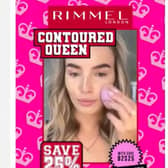 Screengrab issued by the Advertising Standards Authority (ASA) of an advert for Rimmel London which has been banned for "playing on young girls' insecurities about their appearance" by implying it is necessary to wear make-up to school to succeed. Photo credit: Rimmel London/PA Wire.