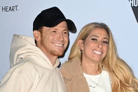 Stacey Solomon is planning a big change for herself in 2024. Here she is with husband Joe Swash. Photograph by Getty