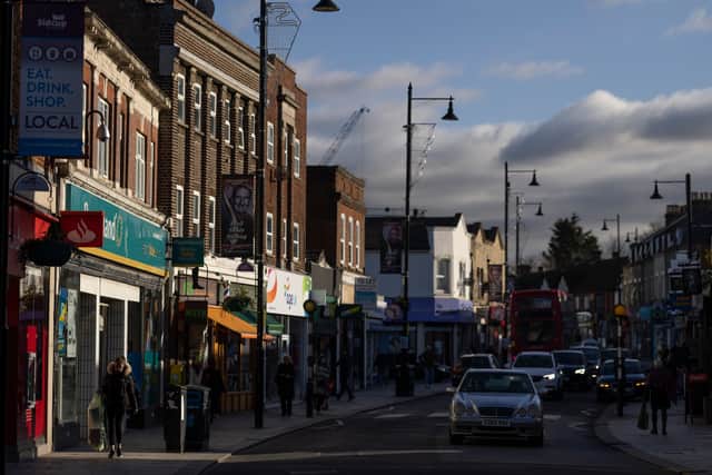 A general view of Bexley High Street in 2021 (Getty)