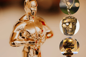 What award ceremonies take place before the Academy Awards, and are they an influence on the Oscar voting? (Credit: Canva)